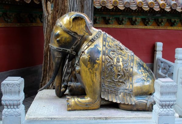 Elephant at Forbidden City