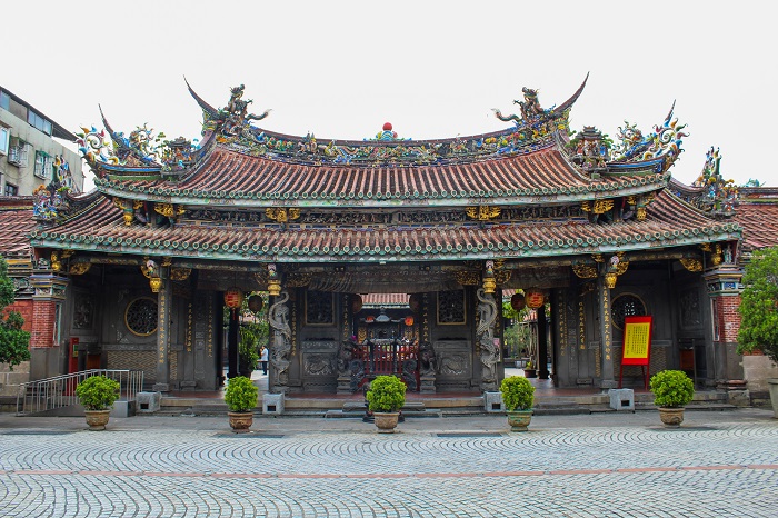 Bao'an temple in Taipei