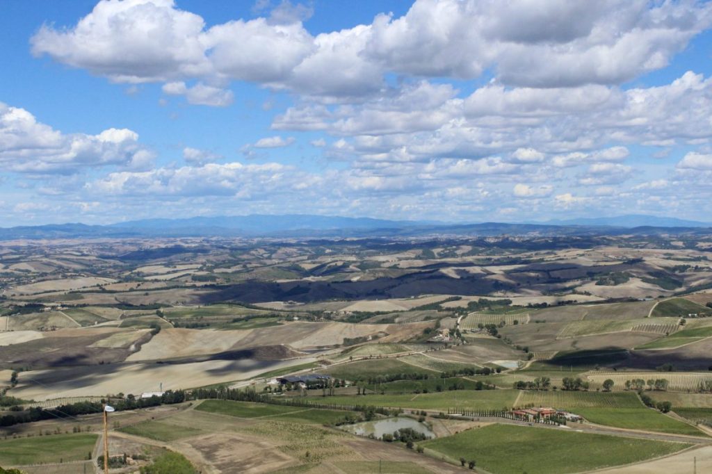 View from Montalcino
