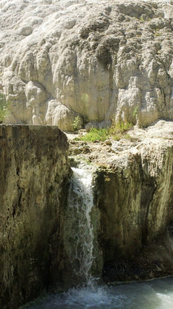 Waterfall at Bagni San Filippo