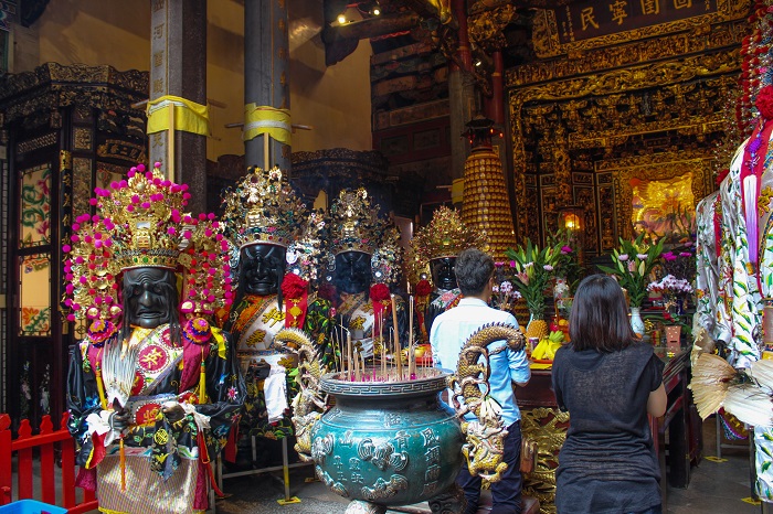 Inside of Qingshan Temple