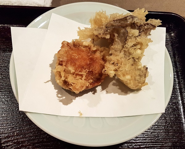 Tsunahachi, best tempura restaurant in Tokyo: Kakiage